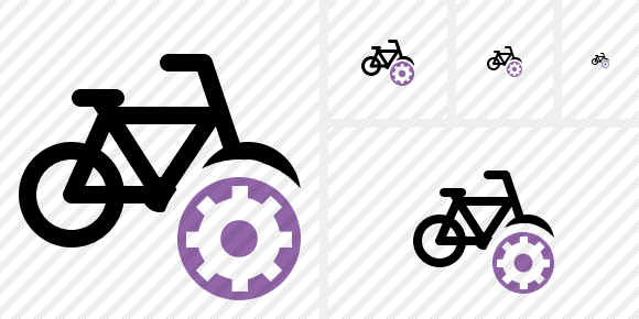 Bicycle Settings Symbol