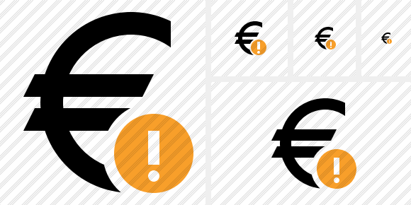 Euro Warning Symbol