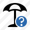 Иконка Пляжный зонт Справка
