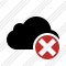 Icône Cloud Cancel