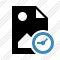 Icone File Image Clock