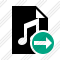 Icône File Music Next