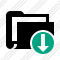 Icône Folder Documents Download