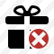 Icône Gift Cancel