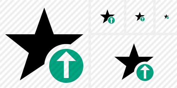 Star Upload Symbol