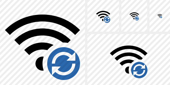 Иконка Wi-Fi Обновить