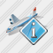 Icone Airplane Info