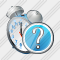 Icône Alarm Clock Question