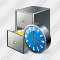 Icône Document Box Clock