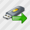 Icône Flash Drive 2 Export