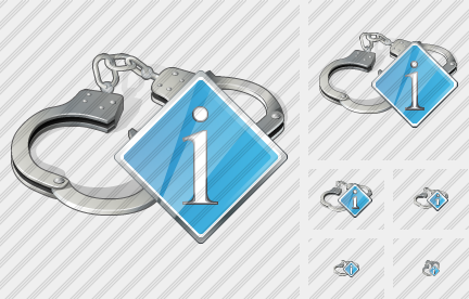 Handcuffs Info Symbol