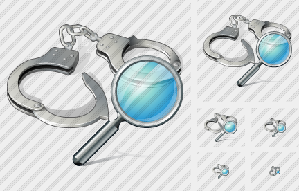 Handcuffs Search Symbol