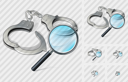 Handcuffs Search 2 Symbol