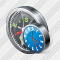 Icône Compass Clock