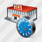Icône Grocery Shop Clock