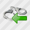 Icône Handcuffs Import