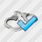Icône Handcuffs Ok