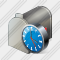 Icône Mail Box Clock