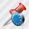 Icône Office Button Clock