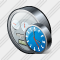 Icône Power Meter Clock