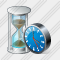 Icône Sand Glass Clock