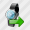 Иконка Наручные часы Экспорт