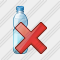 Icône Water Bottle Delete