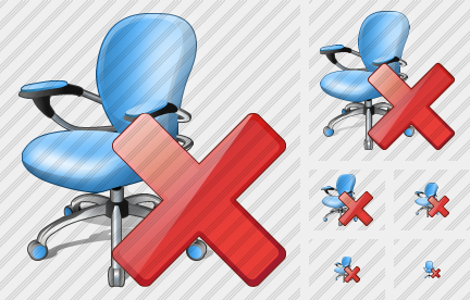Office Chair Delete Symbol