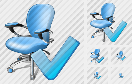 Office Chair Ok Symbol