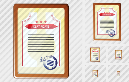 Иконка Сертификат