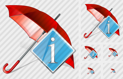 Umbrella Info Symbol