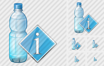 Иконка Бутылка воды Информация