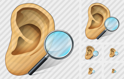 Ear Search 2 Symbol