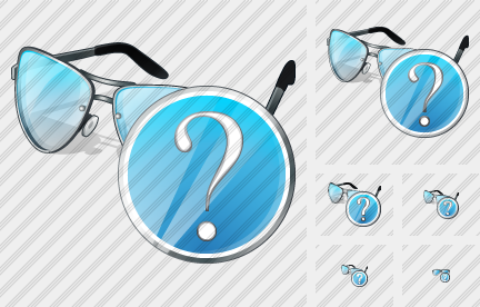 Glasses Question Symbol