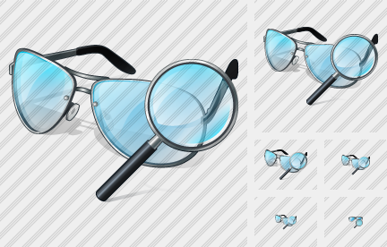 Glasses Search 2 Symbol