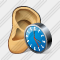 Icône Ear Clock