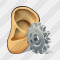 Icône Ear Settings