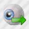 Icône Eye Export