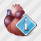 Icône Heart Info