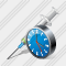Icône Syringe Clock