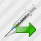 Icône Syringe Export