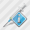Icône Syringe Info