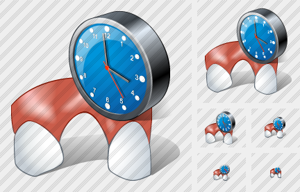 Icono Missing Tooth Clock
