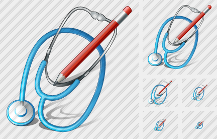 Stethoscope Edit Symbol