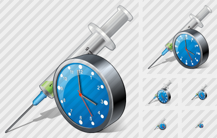 Icono Syringe Clock