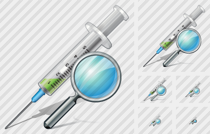 Icono Syringe Search