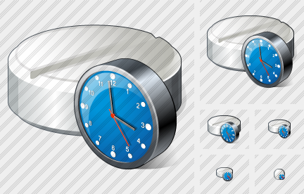 Icono Tablet Clock