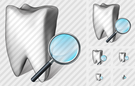 Icono Tooth Search 2