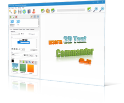 3D Text Commander: создание объемного текста для Ваших проектов