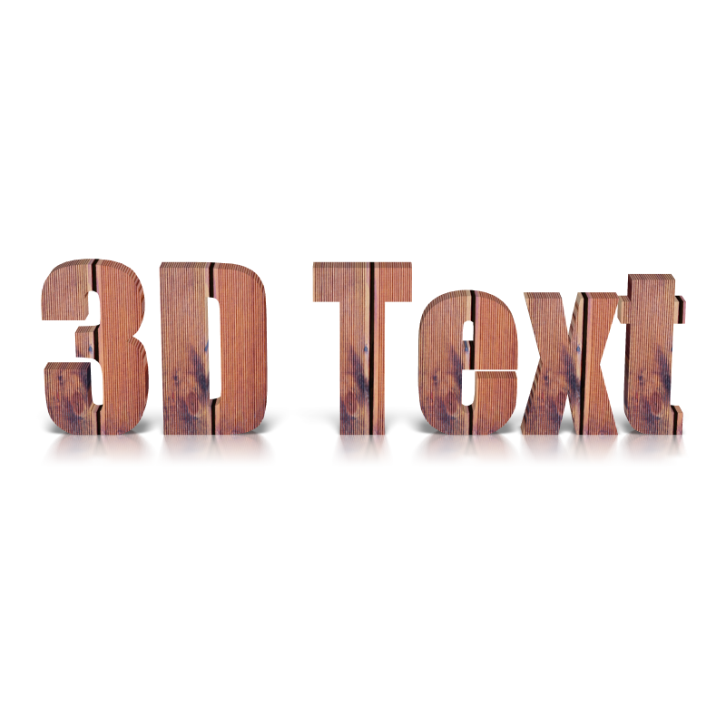 3D текст 5